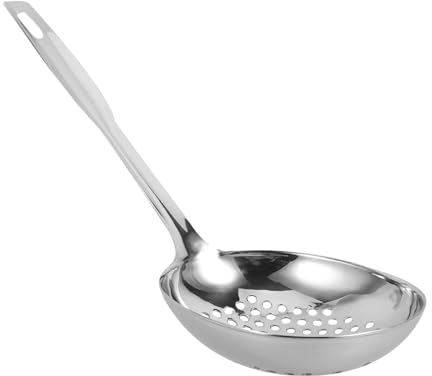 TOPBATHY Colander Fried Food Spoons Poached Egg Spoon Metal Filter Kitchen Supplies Kitchen s Stainless Steel Stainless Steel Strainer Scoop Slotted s