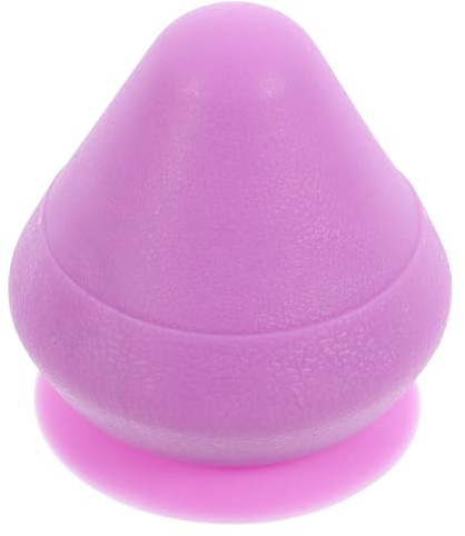 Massageball mit Saugnapf Tpe Lila für Nacken und Körper | Tiefenmassage, Boden oder Wand Fixierbar, Vielseitig Einsetzbar für Verschiedene Bereiche