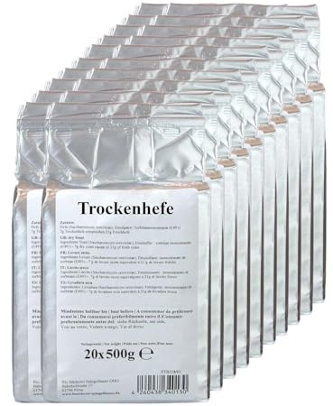 Bäckerei Spiegelhauer Trockenhefe Dry yeast 500g baker quality (20x500g)
