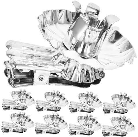 HAWILLOSCH 36stücke Weihnachtskerzenhalter Clips Für Teelichter Dekorative Kerzenclips Für Weihnachtsbaum Und Festliche Anlässe Rustikale Für Ihre Feiertagsdekoration