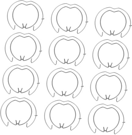 HOOTNEE 30pezzi Morsetti Molla Manganese Per Faretti Clip Di Fissaggio Per Anelli Di Illuminazione