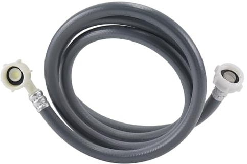 1.2m Washing Machine Water Inlet Hose – Cold Water Connector Pipe for Washing Machine and Dishwasher, Flexible Inlet Hose for Laundry or Kitchen Use, Durable and Easy to Install