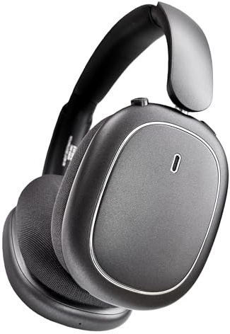 Next Destination ND905-ANC Casque sans Fil Bluetooth 5.4 à réduction Active du Bruit, Écouteurs Bluetooth 40 h d'autonomie, Basses puissantes, Microphones pour Les appels, Coussinets magnétiques