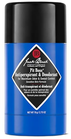 Jack Black Pit Boss Original Antiperspirant & Deodorant Men - 2.75 oz - Citrus, Mint & Oakmoss - Mens Deodorant for Sensitive Skin