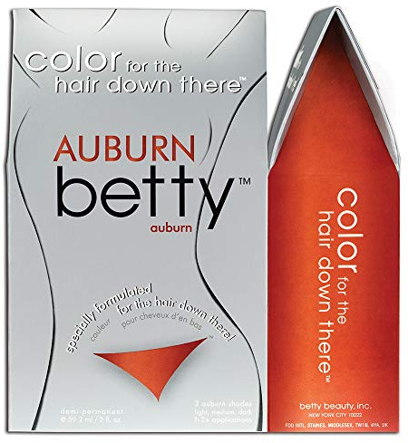 Betty Beauty Auburn Betty - Color for the Hair Down There Hair Coloring Kit