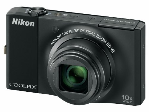 Nikon Coolpix S8000 Digitalkamera (14,2 Megapixel, 10-fach Zoom, 7,5cm (3,0-Zoll) Display) schwarz