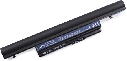 vhbw Batteria Li-Ion 4400mAh (11.1V) compatibile con Notebook Laptop sostituisce Acer AS10B71, AS10B73, AS10B75, AS10B7E, AS10E76, AS10E7E, BT.00603.110, BT.00604.048