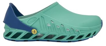 Scholl Evoflex, Scarpe da lavoro per settore medico Unisex - Adulto, Smeraldo Blu Navy, 40 EU
