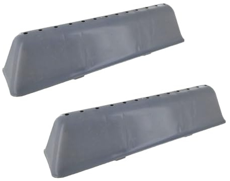DL-pro Lot de 2 nervures de tambour pour machine à laver Bauknecht Whirlpool Ignis 480111104174 481241848978 Indesit C00311026 C00313239 - Gris