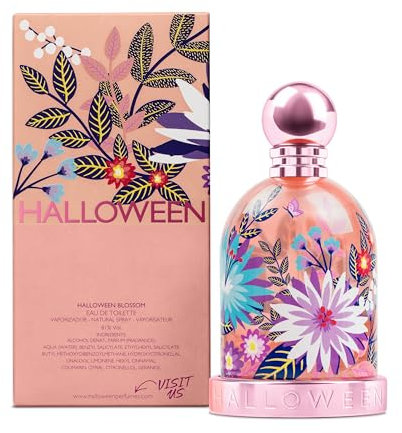 Halloween Blossom, Eau de Toilette para Mujer, Fragancia Floral Afrutada, 50 ml con Vaporizador