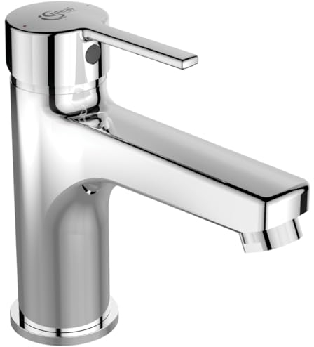 Ideal Standard - Idealstyle, Rubinetto monocomando per lavabo, Miscelatore per lavandino Easyfix, Cromato