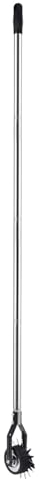 PERZOE Edger Lawn Tool,Tawn Edger,Gardening Hand Tools,Hand Edger Lawn Tool Made of Stainless Steel,Adjustable Length,Ideal for Precise Grass Trimming Along Sidewalks, Garden,Driveways & Flower Bed M