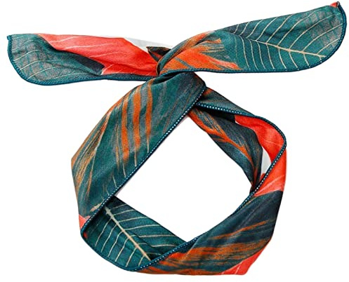 TQUXNGA Haarband für Damen, Boho-Stil, Vintage, 13 Farben, gedrehtes Eisen, mit Draht, niedliches R