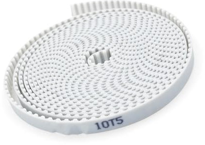 cinghia dentata, Cinghia di distribuzione aperta 5 metri Trapezoidale T5 Cinghia sincrona aperta T5-10mm Larghezza 10mm Acciaio in poliuretano PU 10T5 Cinghie di distribuzione aperte
