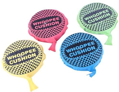 Riesiges selbstaufblasendes Whoopee Kissen Retro Classic Praktischer Witz Streich Party Furz Whoopie Ballon Witze
