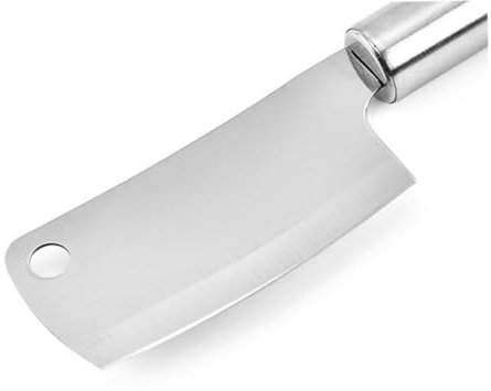 KOCKSHION 2pièces Spatule De Cuisine Acier Inoxydable Couteau à Découper Et Couteau à Beurre Mini Couperet Multifonction Lot