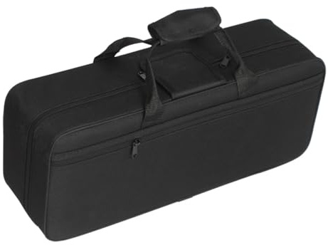 ibasenice Borsa per Tromba Oxford con Tracolla Regolabile e Compartimenti Separati per Musicisti e Strumenti Piccoli