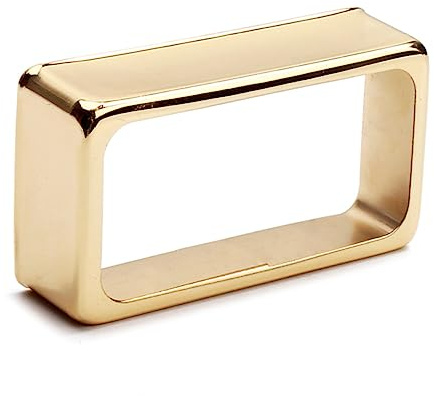 2 Stück Gold Metall Humbucker Tonabnehmerrahmen Gb312c | Ersatzabdeckungsring für Steg und Hals, Passend für Lp Pickups und E-gitarre