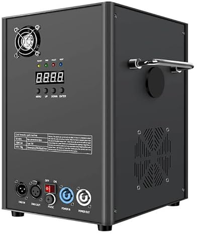 ZFFLYH Fontana Scintillante da 500 W con Macchina A Scintilla Fredda Regolabile in Altezza da 4 A 13 Piedi con Telecomando Stage Machine per Matrimoni, Feste, Spettacoli, Eventi, Bar,Nero