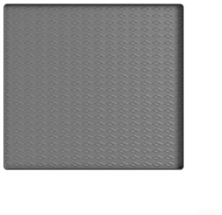 Multifunctional Washing Machine Mat Silicone Dust Cover for Washer and Dryer Protection (Gray 60 * 50cm)