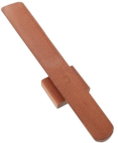 DIKACA Magnetiskt Långt Skohorn i Solid Bokträ för Kvinnor och Män Bärbar Skolyftare med Ergonomiskt Handtag för Resor och Hemmabruk Lätt att Använda och Hållbar Design
