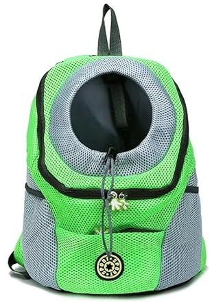 emmalove - hunde-rucksack,Hunderucksack,Atmungsaktiv und bequem für Spaziergänge, verstellbare Träger und wasserdichter Boden.Ideal für Wandern und Outdoor-Aktivitäten, geeignet für Hunde von 1–12 kg.