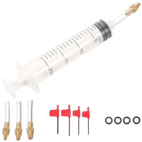 HOMSFOU Bike Brake Bleeding Kit Metal Plastic Brake Repair Tool