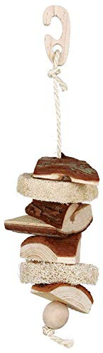 Trixie Natural Living Spielzeug mit Luffa, 33 cm