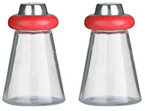 Premier Housewares Coctelera de plástico rojo.