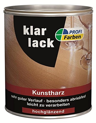 ProfiFarben Kunstharz Klarlack hochglänzend 0,75 l