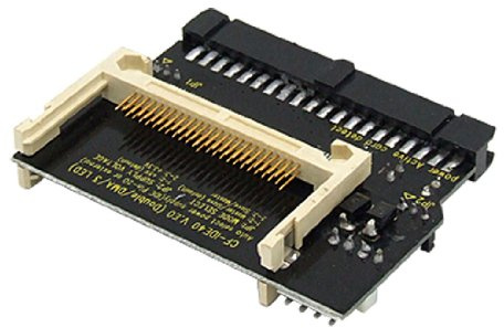 Ruilogod Dual Compact Flash CF to 40 Pin IDE Female Card Adapter
