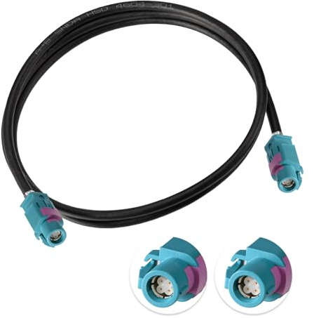 Eightwood Cavo HSD LVDS HSD Z femmina cavo 100 cm HSD 535 4 core per BMW F30 F31 F10 F11 F25 F15 Audi VW Mercedes Citroen video Audio Rear View Backup Camera Retrofit Navigation ecc.
