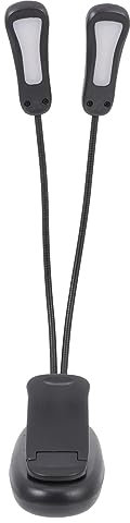 Mikikit 1 Satz Led Kleine Tisch Lampe Multifunktionale Schreibtischlampe Nachtlicht Berühren Nachttischlampen Berühren Led-lampe Clip Auf Led-licht Nachtlicht Zu Hause Klavierlampe Abs