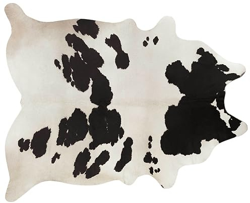 Oviala Tapis Imitation Peau de Vache 155 x 190 cm