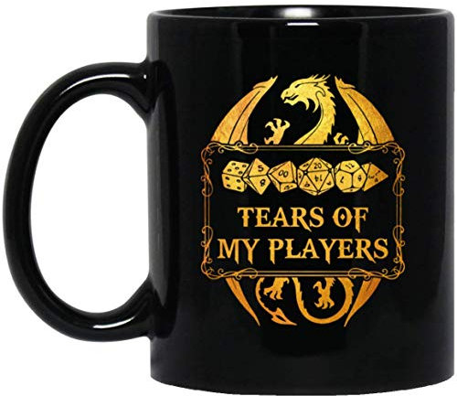IKJHG Dungeons and Dragons Tears of My Players Tasse en céramique 325 ml
