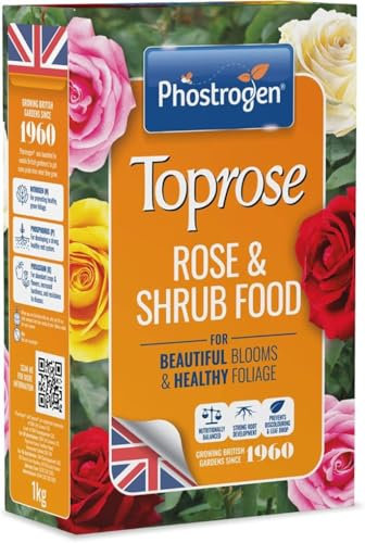 Phostrogen Toprose Rose Shrub & Feed Granules - FERTILIZER for Vibrant Roses 4KG