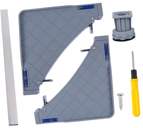 OSALADI Trípode De Acero Inoxidable Base Para Lavadora y Secadora Con Carrito De Suelo Móvil Para Frigorífico Cocina