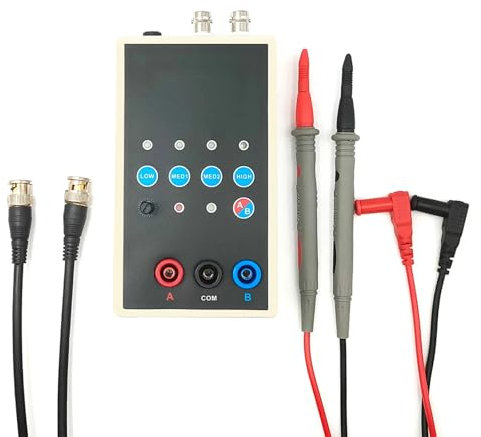 Probador de curvas de 2 canales de alta precisión con herramienta de reparación electrónica de frecuencia ajustable para análisis de placa de circuito