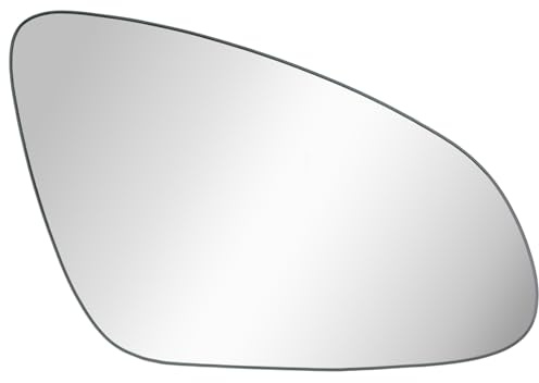 Suysion Spiegelglas Ersatz für Opel Astra J 2009–2015 Rechts, Beheizbar Asphärisch Außenspiegel Glas mit Trägerplatte, Ersatz Rückspiegelglas kompatibel mit OEM 1428452