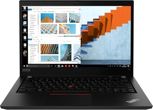 Lenovo ThinkPad T14 Gen 2 Business Laptop, 14 Inch FHD Notebook, Intel Core i7-1165G7, 16GB RAM, 512GB SSD, Windows 11 Pro (Refurbished)
