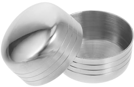 LIFKOME 2pcs Stainless Steel Shaker Lid Cocktail Shaker Tumbler Lid for Shaking Cup Covers