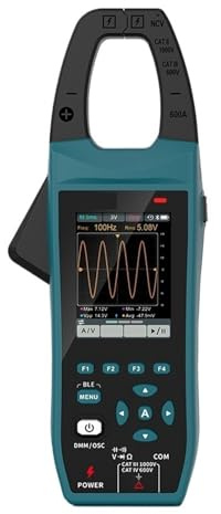 Clamp Meter With Oscilloscope 2.8-inch TFT AC/DC Voltage And Current Waveform Measurement Bluetooth Recorder Function