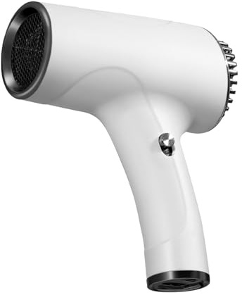 Secador De Pelo Inalámbrico 500W Enchufable Soplador de Aire Caliente y