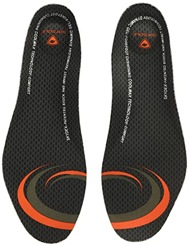 Sof Sole Insoles Men's AIRR Performance Full-Length Gel Shoe Insert, Men's 7-8.5
