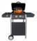 ke grill Barbecue A Gas 2 Fuochi + Fornello Laterale Griglia in Acciaio Inox a Pietra Lavica da Giardino Esterno PIC nic …