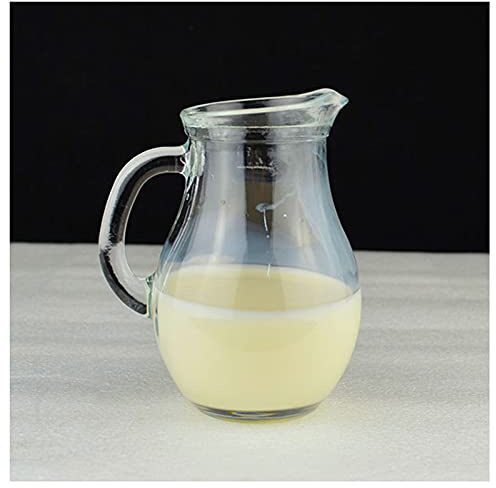 Kitchen Sauciere Europäische Verdickte Glas Milchkaut Kaltkessel Familienfrühstück Schnabelglas Hüftflasche, geeignet für Familienhotels, Restaurants, Cafés oder an jedem anderen Ort Saucenschale