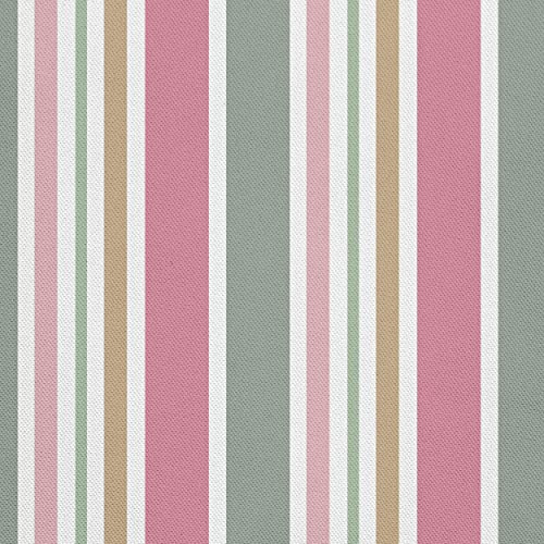 HEKO PANELS Stoff Oxford Wasserdichte Meterware Canvas-Stoff Polyester Stoff Zum Nähen Nähstoffe Möbelstoffe Dekostoffe Handwerken Wasserabweisend Blickdicht Streifen Bunt 1 Meter 155 x 100 cm