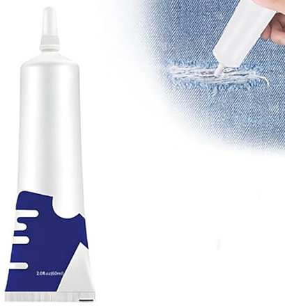 Magia Colla impermeabile in tessuto,Colla per tessili adesivi forti lavabili,Adesivo permanente Per vestiti, patch, artigianato,tappezzeria (1pc)