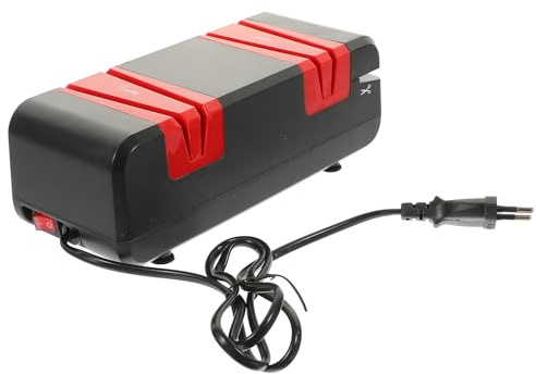KICHOUSE Affûteur Électrique Multifonction 4-en-1 pour Ciseaux Couteaux et Tournevis Moteur Cuivre 60W Rapide et Sécurisé Accessoire la Cuisine Pratique Base Antidérapante Usage
