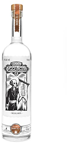 Los Siete Misterios Doba-Yej Mezcal | 70 cl | 44 percent | Artisanal Mezcal from Oaxaca | Smoky and Rich | Perfect Neat or in Cocktails